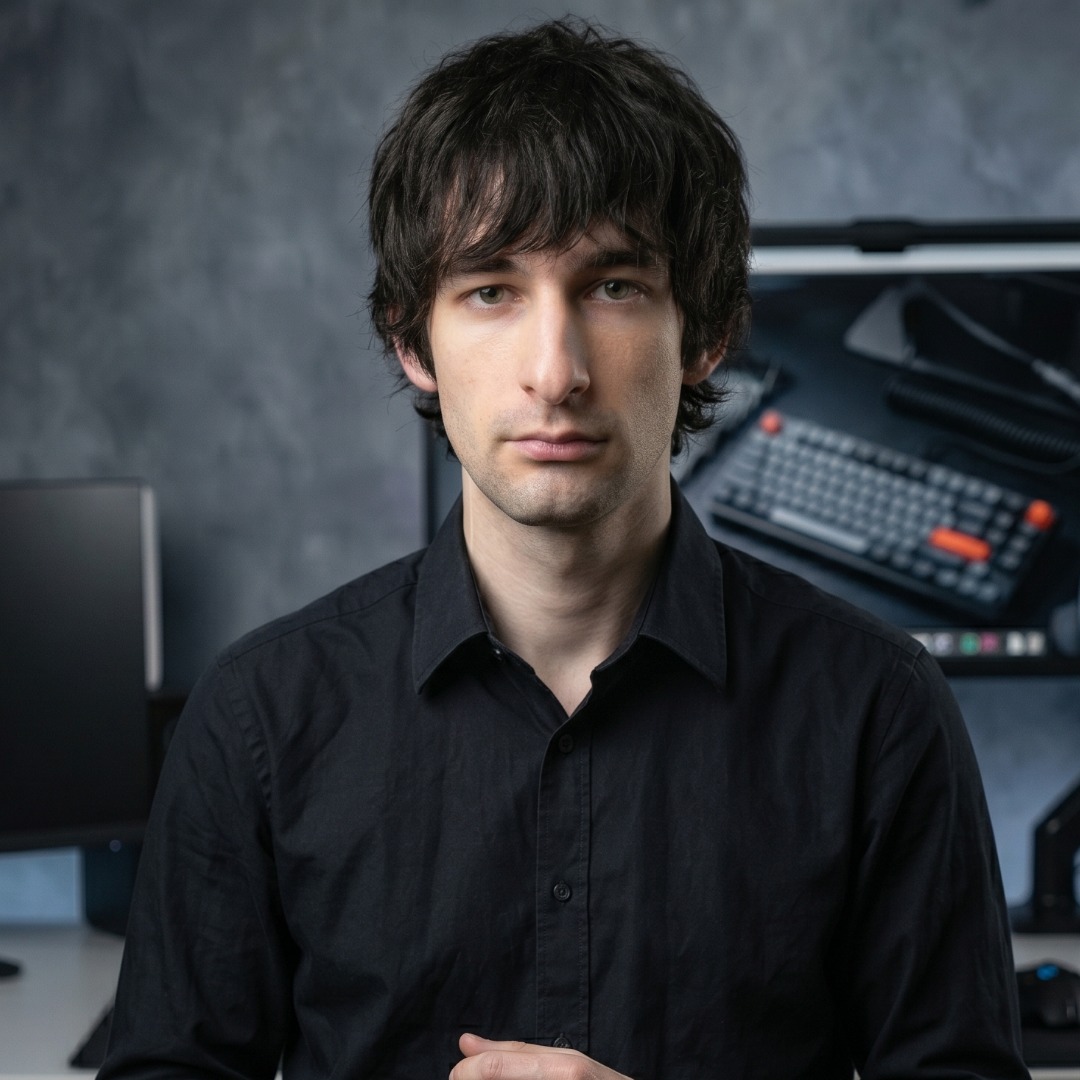 Portrait von Daniil Mitioglo, Entwickler bei Nulogic